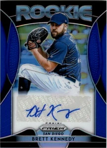 2019 Panini Prizm Rookie Autographs Prizms Blue #55 Brett Kennedy Auto - NM-MT - Picture 1 of 2