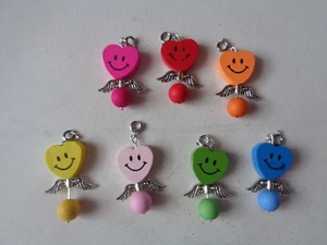 20 Schutz-Engelanhänger/Charm  "SMILES" - Give Aways  - Bild 1 von 1