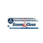 Groom & Clean Hair Control Cream 4.5 Oz (Pack of 2) - MenS Hair Styling Cream f