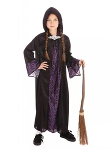 Kinder Zauberer Gewand Kostüm Kind Halloween Buchwoche Kostüm Outfit Größe M - Bild 1 von 4