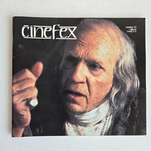 CINEFEX #33 1988 MAGAZINE AMADEUS PREDATOR THE GODFATHER JAMES BOND THE EXORCIST - Picture 1 of 12