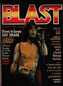 Blast Magazine October 1976 Mick Jagger The Rolling Stones Fleetwood 041521ame - Bild 1 von 2