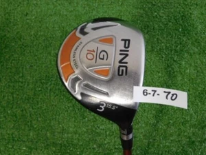 PING G10 15.5* 3 Wood TFC 129 Stiff Graphite - Picture 1 of 5