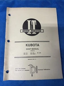 Kabota Tractor L175-L280 IT Manual - Picture 1 of 3