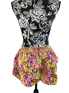 Wonder Nation Girls Floral Ruffle Skirt Tropical Colorful - Picture 1 of 8