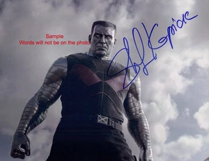 STEFAN KAPICIC Colossus Deadpool signed original handsigniert 10x8 Foto COA - Bild 1 von 1