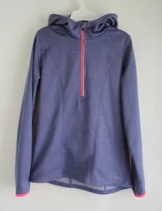Champion Semi Fitted Long Sleeve Zip Neck Athletic Stretch Jacket Hoodie Gr. S - Bild 1 von 12