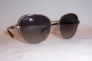 NUEVAS GAFAS DE SOL BVLGARI BV 6087B 20238G NEGRAS DORADAS/GRIS AUTÉNTICAS 6087 - Imagen 1 de 9