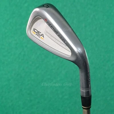 Adams Idea Pro Forged Single 5 Iron True Temper Black Gold Steel Stiff - Image 1 of 3