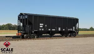 Scaletrains N Sid Richardson SRCX Thrall Carbon Black Covered Hopper SXT32092 - Picture 1 of 1