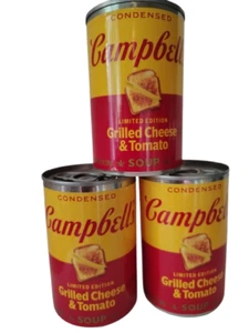 Campbell’s Grilled Cheese & Tomato Soup, Limited Edition, BB12/25, Lot of 12 - Picture 1 of 8