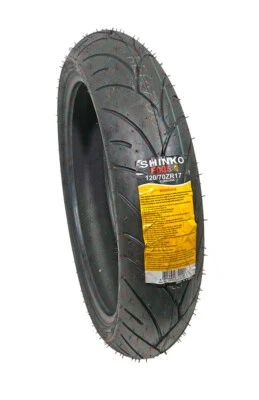 Shinko 120/70ZR17 摩托车轮胎运动自行车前 120-70-17 005 Advance 87-4010 — 第 1/4 张图片