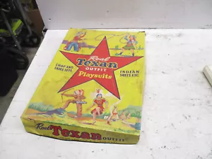 Vintage Real Texan Outfit Spielanzug *Nur die Box* - Bild 1 von 4