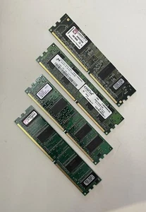 Assorted Total 768MB 2-PC2100 128MB, 1-PC2100 256MB, 1-PC2700 256MB DDR Memory - Picture 1 of 1