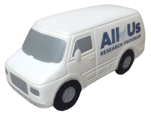 ANTI-STRESS FOAM ADVERTISING VAN; 2019 All Of Us Program - Picture 1 of 6