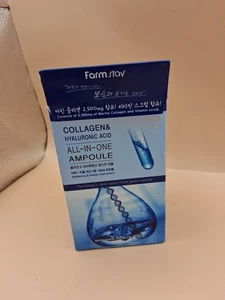 Farm Stay Ampoule Serum + Collagen & Hyaluronic Acid 250ml New Sealed Exp 4/2027 - Picture 1 of 4