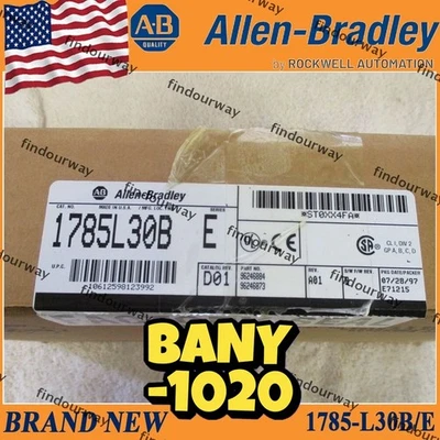 Nuevo NUEVO MÓDULO CONTROLADOR CPU PLC 1785-L30B/E 32K WORD SRAM PLC 5/30 EE. UU. Foto 1 de 4