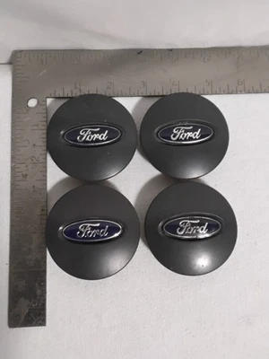 (4) Ford Explorer Edge Flex Center Caps 2002-2015 parte 3L24 1A096 AA conjunto cinza - Imagem 1 de 4