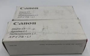 (2) Canon L1 Heftklammern Heftklammern - L1 insgesamt 6 Patronen - Bild 1 von 3