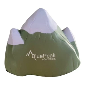 Advertising Promo Blue Peak Advisors Mountain Stress Ball Squishy Collectible - Picture 1 of 3