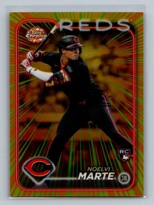 Noelvi Marte 2024 Topps Chrome Update #RR-22 Radiating Rookies Variations - Bild 1 von 2