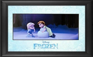 Frozen gerahmtes "Magischer Schneemann" 11" x 17" Passepartout Foto - Bild 1 von 1