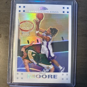2007-08 Topps Chrome Refractors White Kings Basketball Card #70 Mikki Moore/99 - Foto 1 di 4