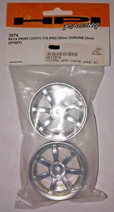 HPI Racing RC 3574 Rays Gram Lights 57-PRO 26mm Chrome 0mm Off set - Picture 1 of 3