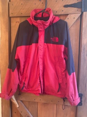 North Face  Wind Breaker Jacket Full Zip Tuck Away Hoody - Image 1 of 4
