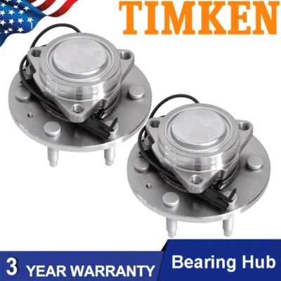 2X Timken Front Wheel Hub Bearings for 07-14 Chevrolet Tahoe SUBURBAN Escalade - Image 1 of 4