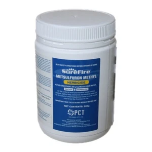 Weed Poison Weeds Control SureFire Metsulfuron Methyl Herbicide 500g WG600g/KG - Picture 1 of 1