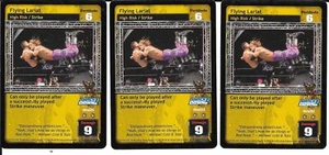 WWE RAW DEAL - 3X Flying Lariat - FREE SHIPPING* RARE High Risk / Strike MULTI - Picture 1 of 1