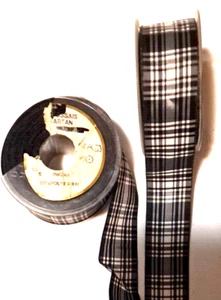 "MEMZIES" tartan 40mm (1 1/2" ) sold by the meter ECOSSAICS TARTAN - Picture 1 of 1