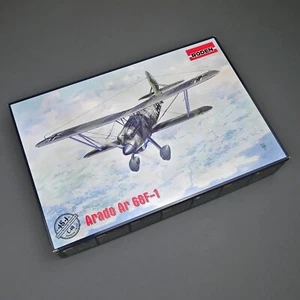 RODEN 1/48 Arado Ar-68 F-1 Interwar Fighter Aircraft Model Kit 454 - Picture 1 of 11