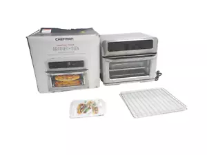 Chefman Stainless Steel 9 Action 20 Liter Air Fryer Toaster Oven Combo RJ50-SS-T - Picture 1 of 10