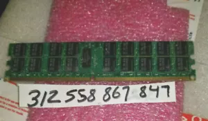 4GB DDR2 PC2 PC2-5300P 667Mhz 240PIN DUAL MEMORY RAM FOR DELL POWEREDGE CS24-SC - Picture 1 of 1