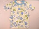New NWT Hanna Andersson Organic Cotton Short Johns Blue Floral Pajamas 90 2T 3T