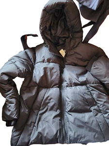 Chaqueta Aeropostale Mujer Negra Con Capucha TALLA L - Imagen 1 de 7