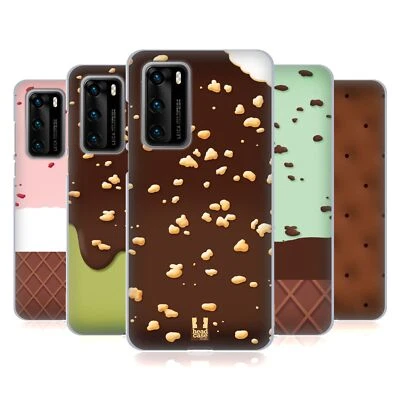 CUSTODIA HEAD CASE DESIGNS BARRE GELATO GEL MORBIDA PER TELEFONI HUAWEI 4 - Immagine 1 di 4