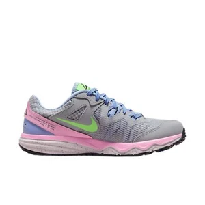 Nike Women Juniper Trail Running Shoe 7 Wolf Grey/Green Strike - Bild 1 von 6