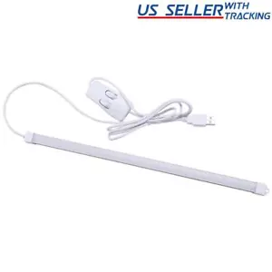 LED Light Bar USB Under Cabinet Desk Lamp Warm & Daylight White - Picture 1 of 4