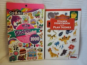 Cra-Z-Art AUFKLEBER ÜBERRASCHUNGSBUCH & Disney Die Garde der Löwen Sticker Bilderbuch - Bild 1 von 10