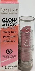 Pacifica Glow Stick Lip Oil In Rosy Glow 4g Full Size - Picture 1 of 3