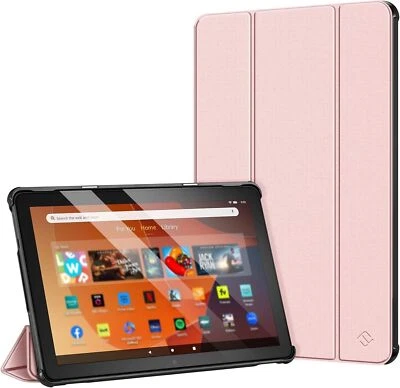 Funda delgada para tablet Amazon Fire HD 10 (13ª generación 2023) triple soporte cubierta rígida Foto 1 de 4
