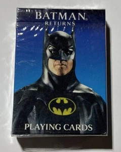 Vintage 1992 BATMAN RETURNS Playing Cards Deck of Movie SEALED - Picture 1 of 5