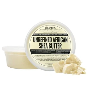 Manteca De Karite Africana 4 Oz Pura Organica Natural Para La Cara Piel Cabello - Picture 1 of 7