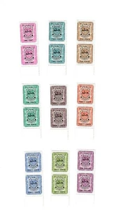 Tuvalu franqueo vencido 1981 conjunto como nuevo pares copias margen - Imagen 1 de 1