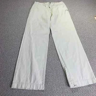 Polo Ralph Lauren Niños Pantalones Talla 18 Beige Pierna Recta Bolsillos Algodón Informal Foto 1 de 4