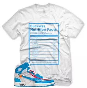 Neu SUCCESS FACTS T-Shirt für J1 UNC BLAU WEISS - Bild 1 von 6