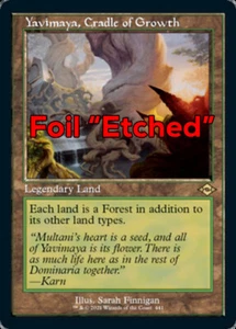 MTG YAVIMAYA CRADLE OF GROWTH FOIL EXC GROWTH CULLA MH2 RETRO EN ETCHED - Bild 1 von 1